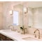 Westinghouse Fixture Wall 60W Enzo James, Brushed Brass Frosted Curved Glassass 6128300 - alternate 3